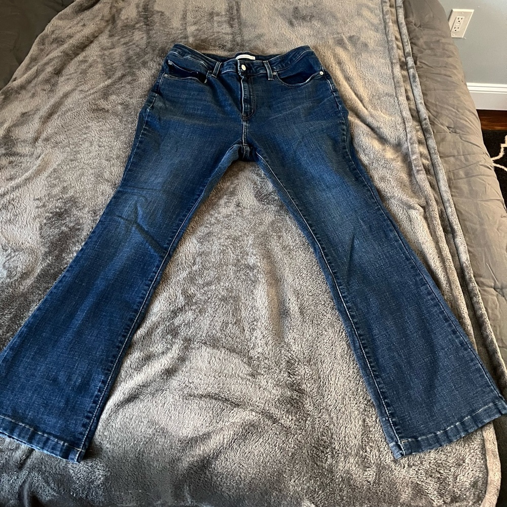Levi's Dark Blue Women's Boot Cut Jeans